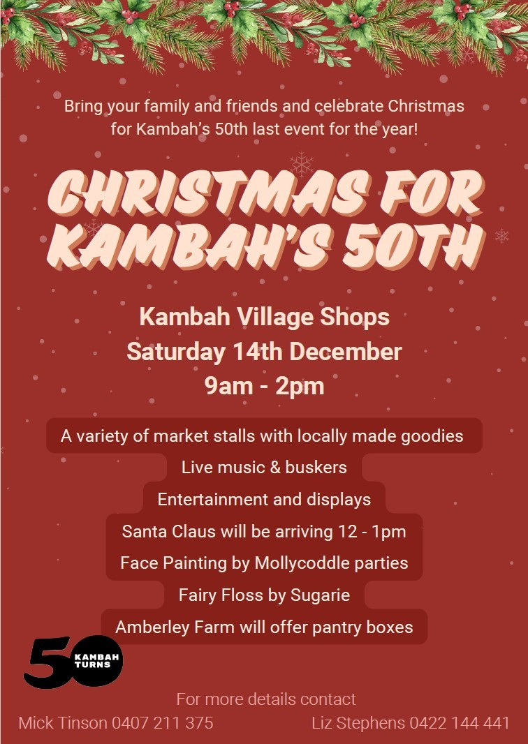 Christmas for Kambah's 50th