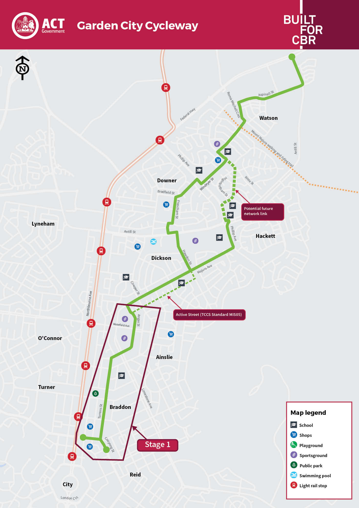 Canberra Garden City Cycleway