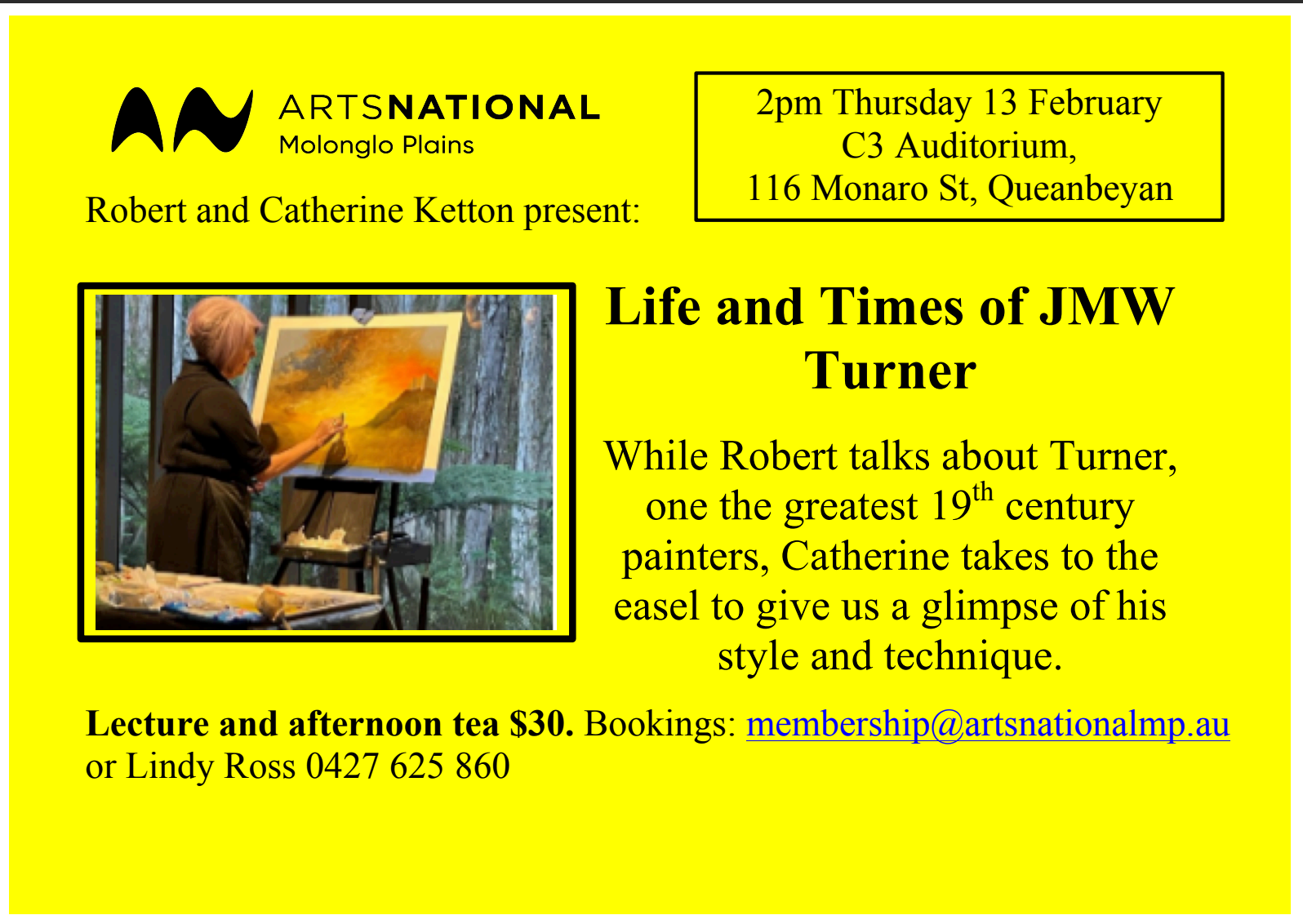 Arts National Turner Lecture