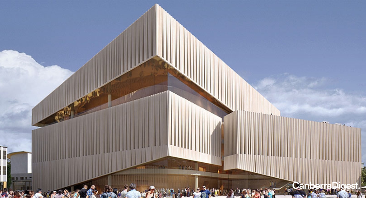 A potential design for the new Canberra Theatre