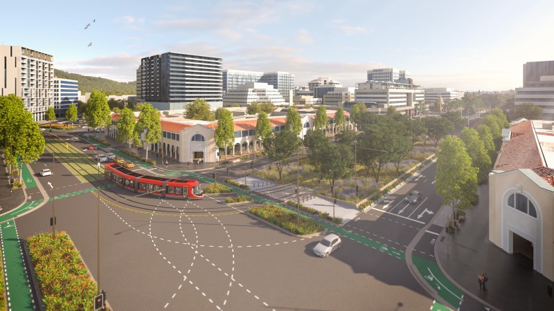 The next stage of light rail in Canberra